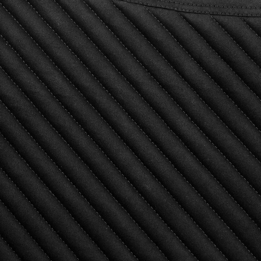 Alta Reflective All Purpose Saddle Pad - Black/Silver