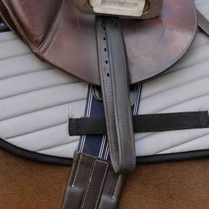Alta Reflective All Purpose Saddle Pad - Black/Silver