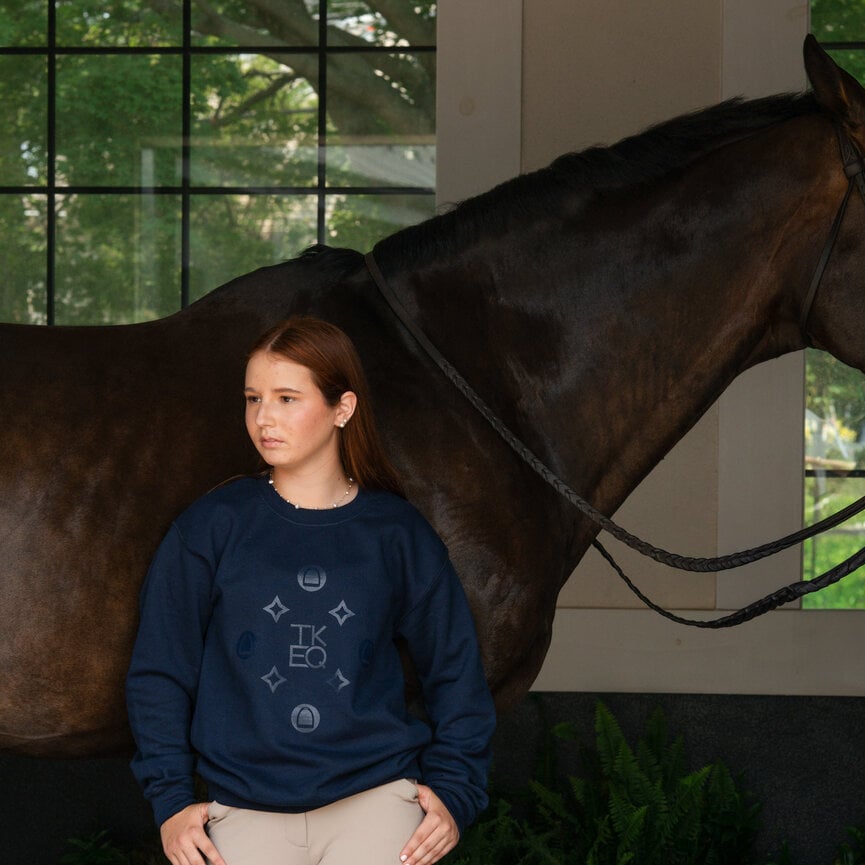 MONOGRAM PRINTED PULLOVER