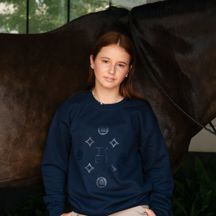 MONOGRAM PRINTED PULLOVER