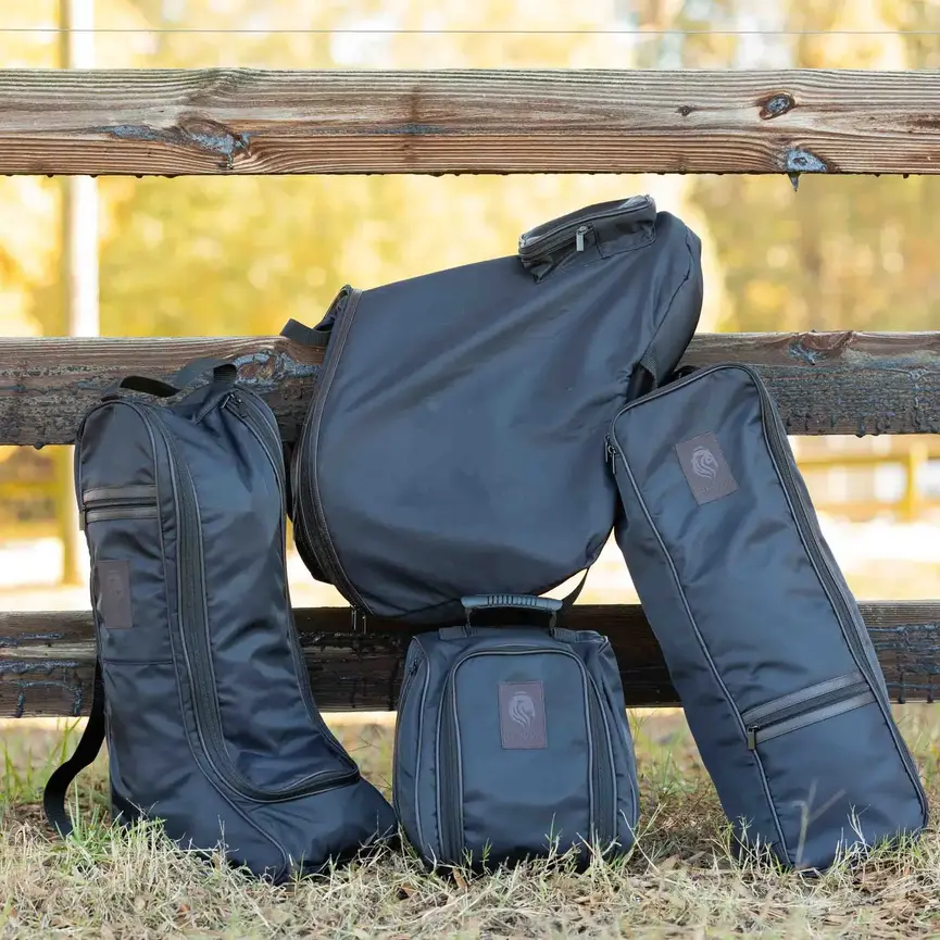 London Pro All Purpose Saddle Case - Black