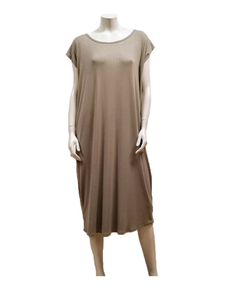 Gilmour Clothing Modal Rib Knit Dress