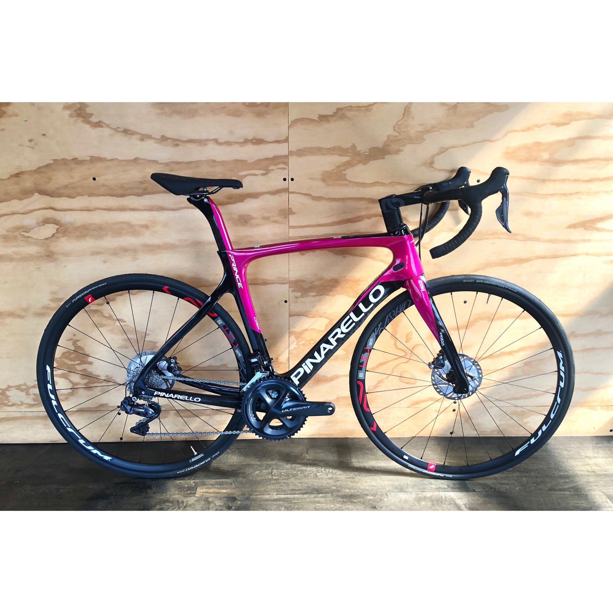 pink pinarello bike