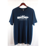 Metier Metier Logo Tee Navy Small