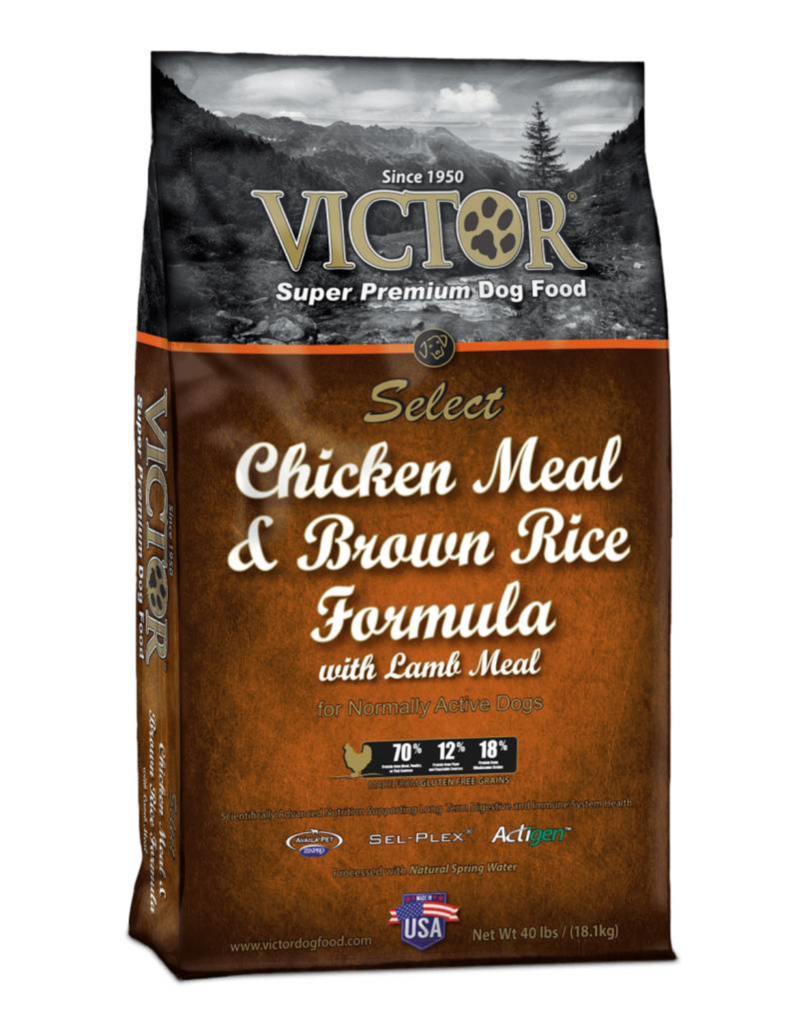 Victor Super Premium Chicken Rice Formula Canned Dog Food