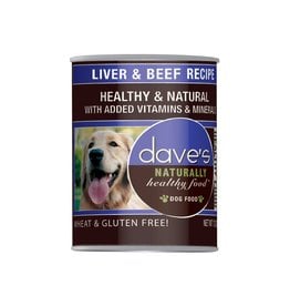 Dave’s | Naturally Healthy Liver & Beef Canned Dog Food