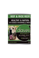 Dave’s | Naturally Healthy Beef and Rice Canned Dog Food