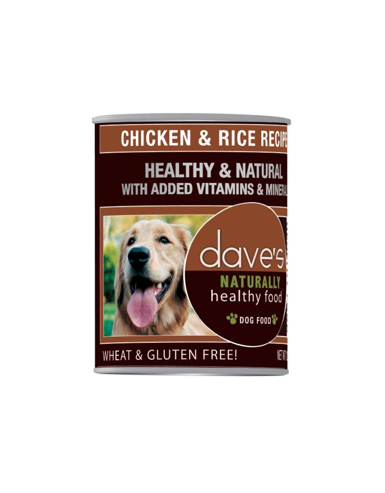 Dave’s | Naturally Healthy Chicken & Rice Canned Dog Food