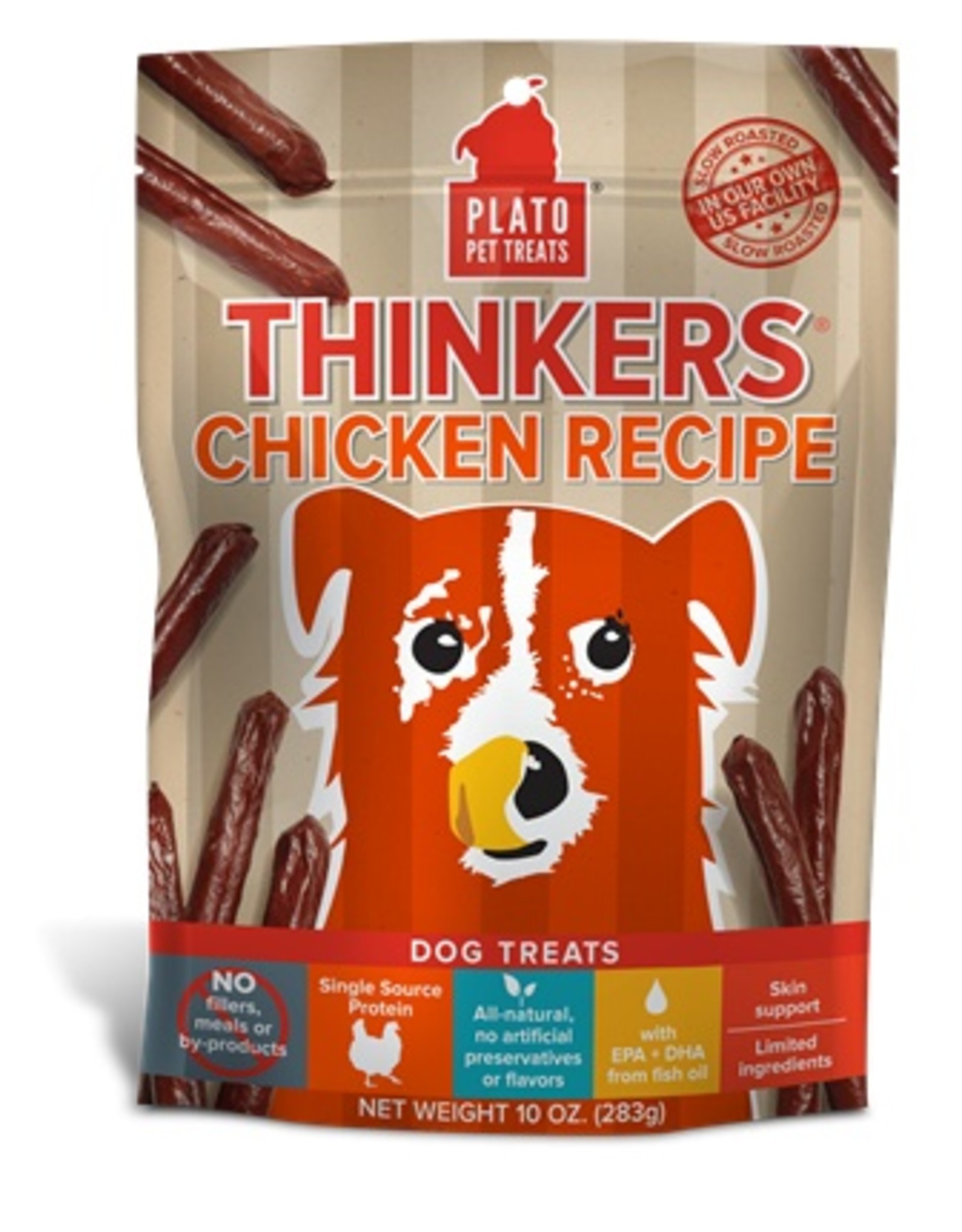 PLATO PET TREATS Plato | Thinkers Chicken Dog Treats