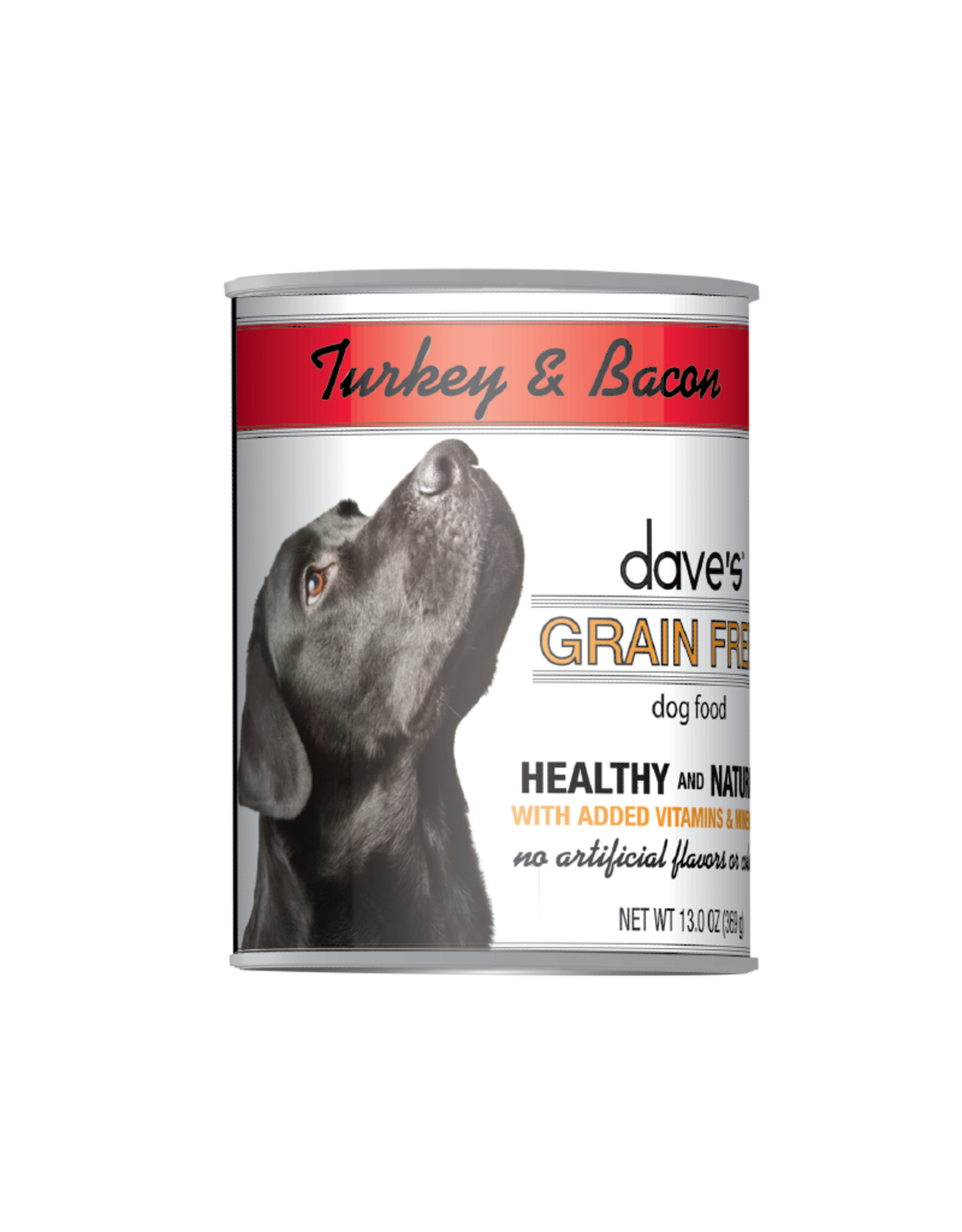 Dave’s Grain Free Turkey & Sweet Potato Cuts in Gravy Canned Dog Food