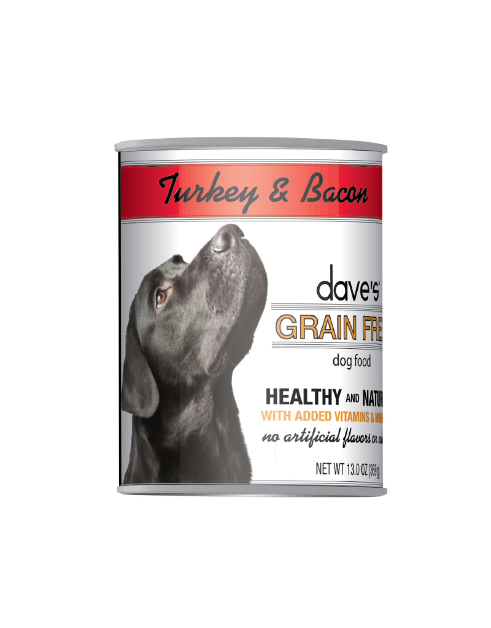 Dave’s | Grain Free Turkey & Bacon Canned Dog Food
