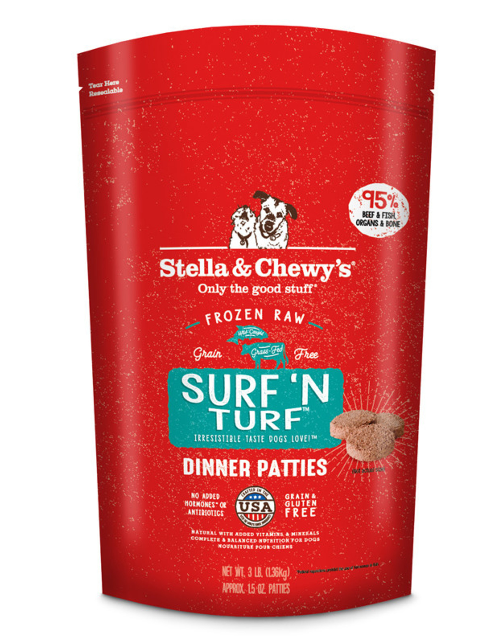 STELLA & CHEWY'S Stella & Chewy's | Frozen Canine Dinner Surf & Turf Formula