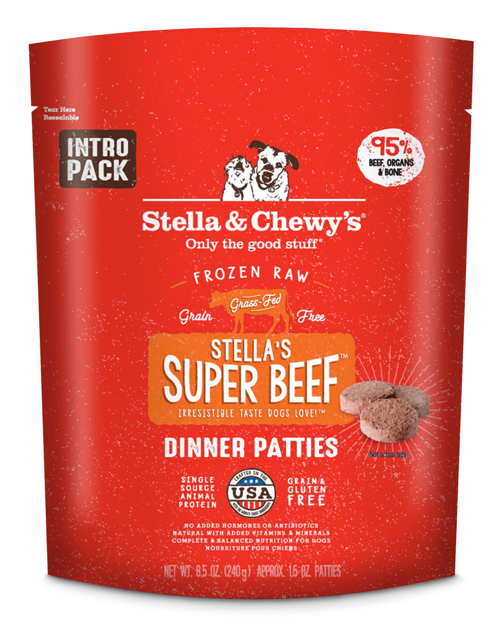 STELLA & CHEWY'S Stella & Chewy's | Frozen Canine Dinner Super Beef Formula