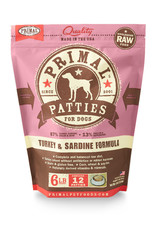 PRIMAL PET FOODS Primal | Raw Frozen Canine Turkey & Sardine Formula