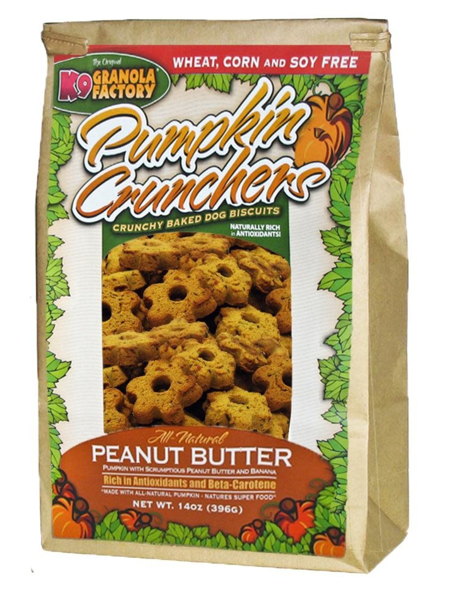 K9 Granola Factory K9 Granola | Treats Crunchers Pumpkin Peanut Butter & Banana 14 oz