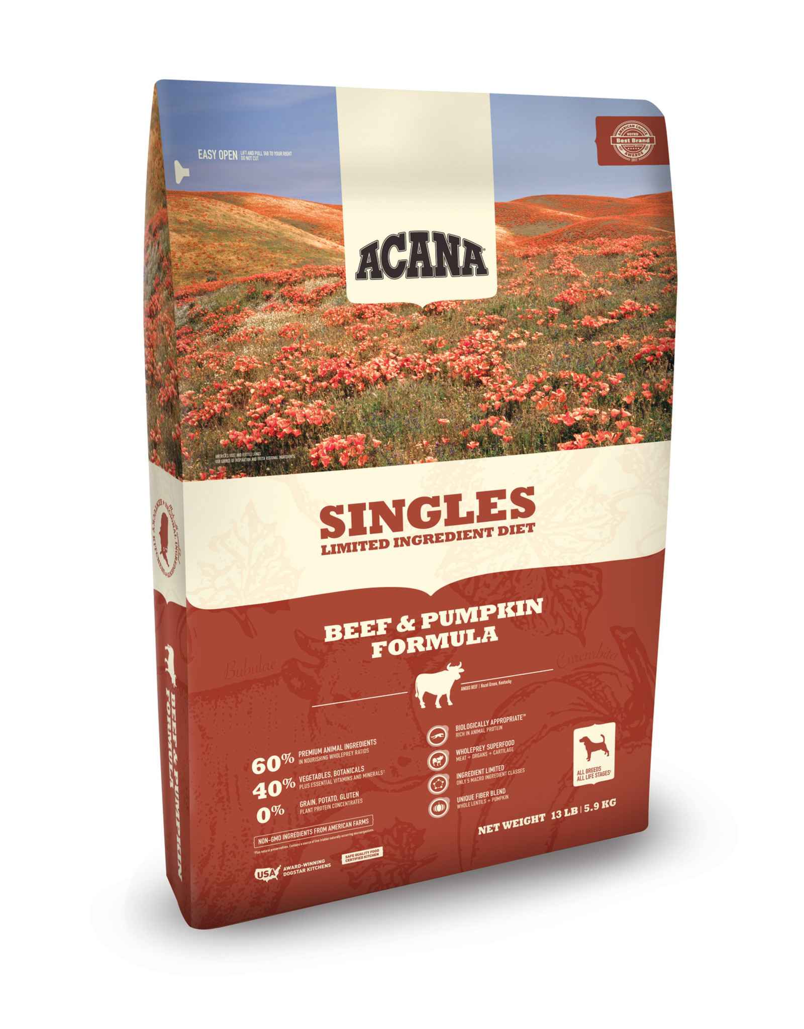 ACANA Acana Singles | Beef & Pumpkin Dog Food