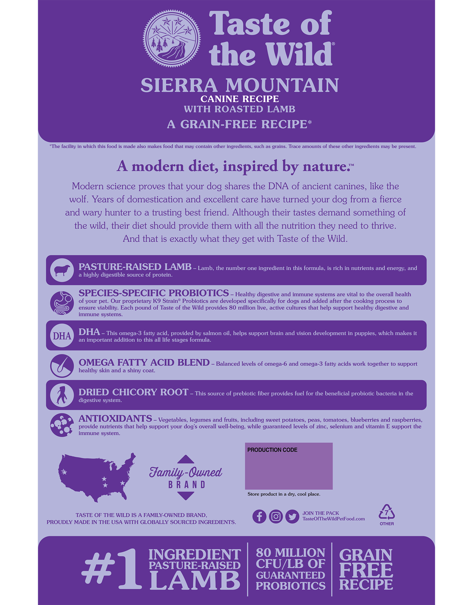 TASTE OF THE WILD Taste of the Wild | Sierra Mountain