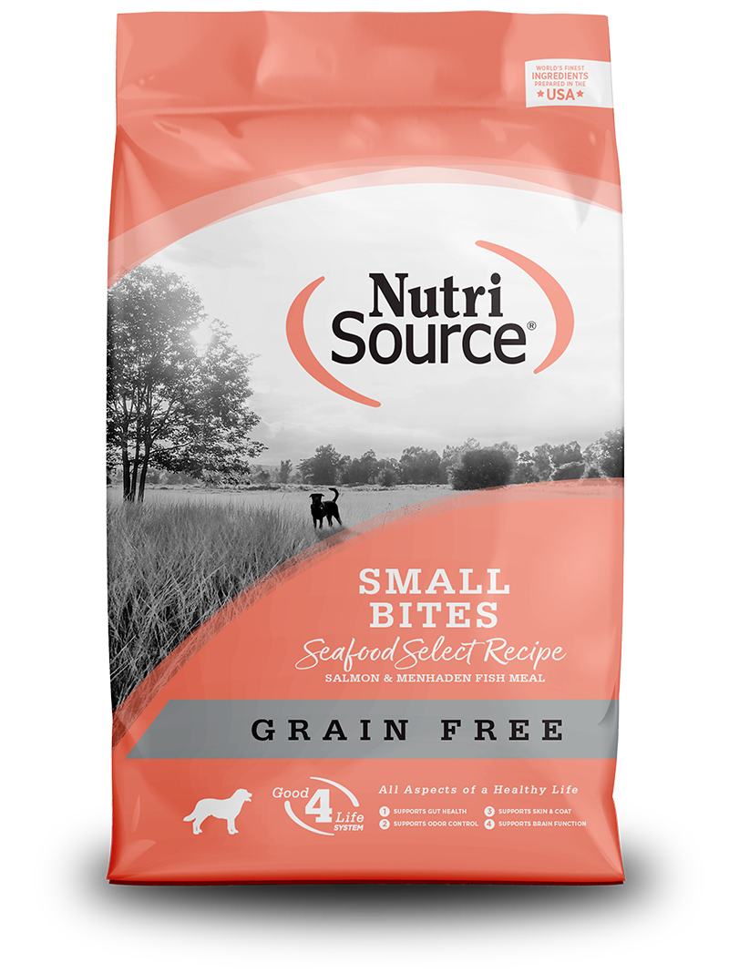 Nutrisource grain hot sale free seafood select