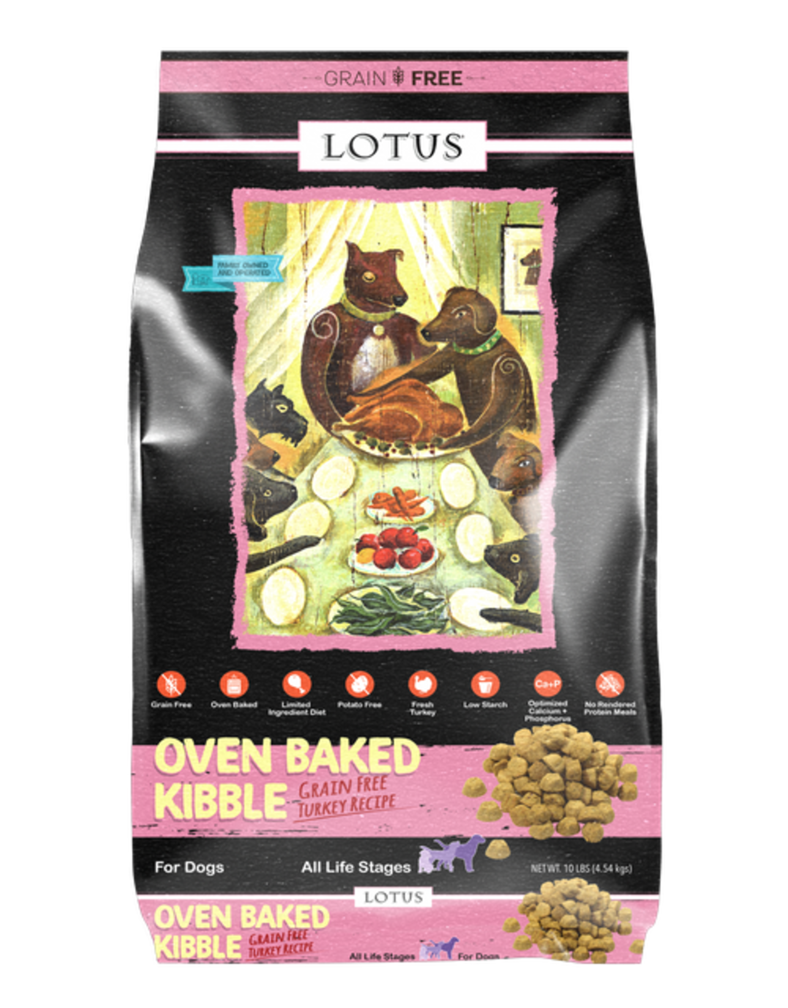 Lotus Lotus | Dog Dry Grain Free Turkey