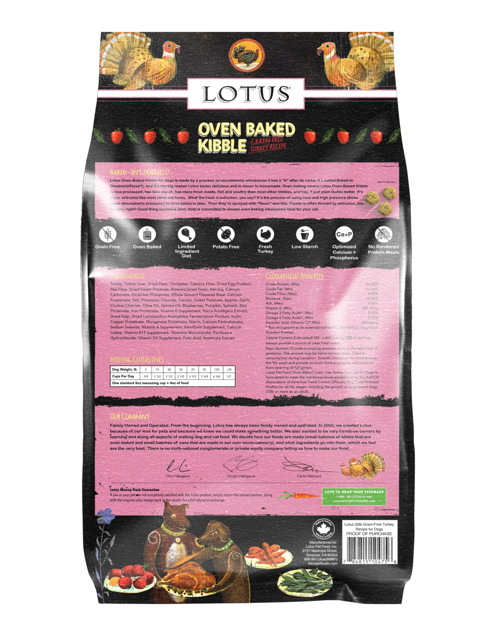 Lotus Lotus | Dog Dry Grain Free Turkey