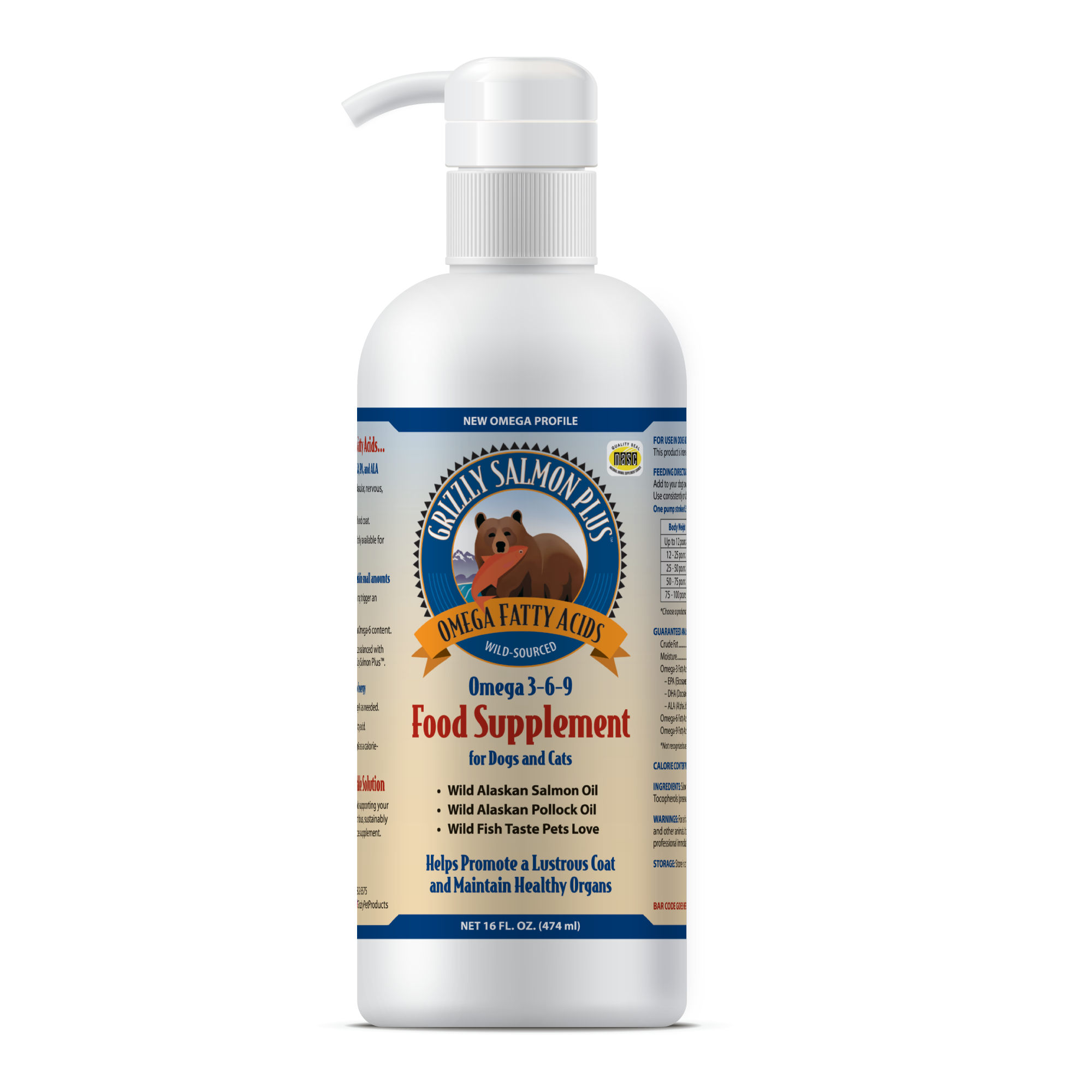 Grizzly salmon oil for sale dogs