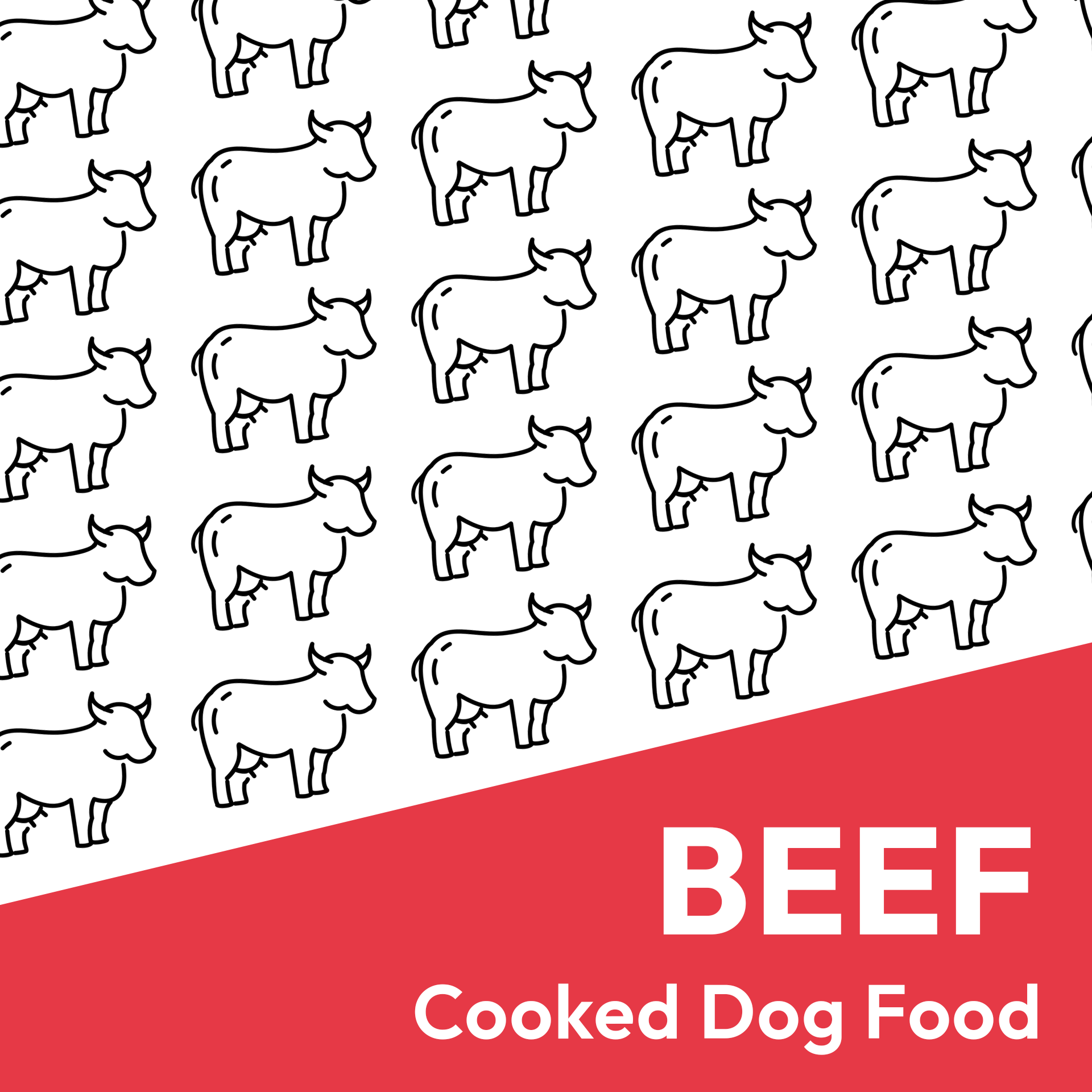 All Provide Dog Frozen Gently Cooked Beef 2 Lb Lucky Pet Dog