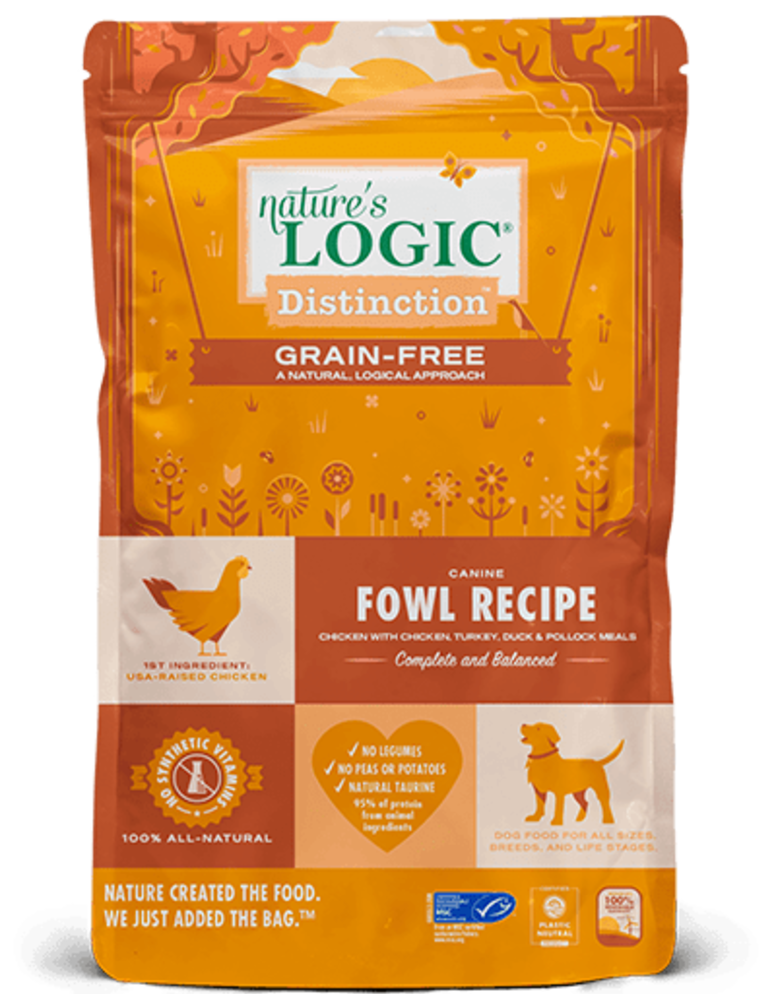 Nature's Logic Nature’s Logic® Distinction® Grain-Free Canine Fowl