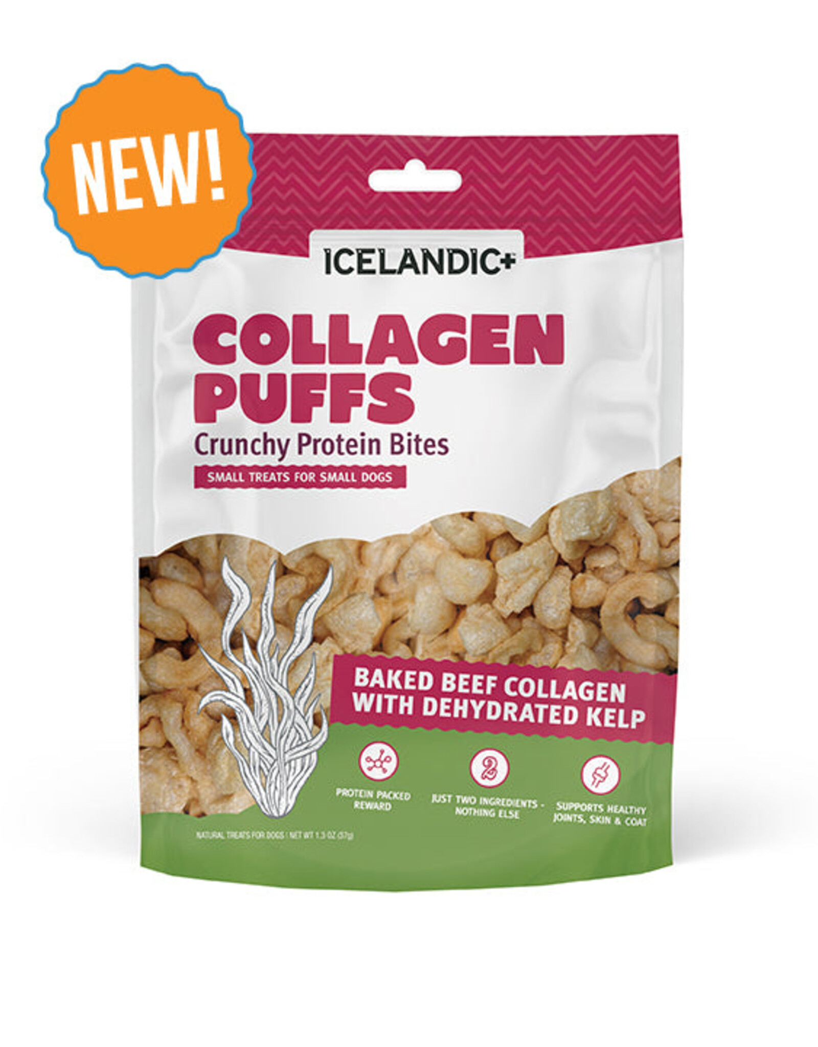 Icelandic Plus Icelandic Plus | Beef Collagen Puffs with Dehydrated Kelp