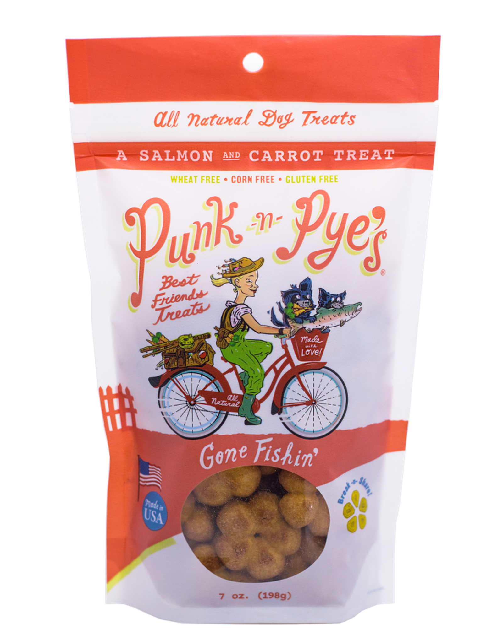 Punk N Pye's Punk-N-Pye's | Gone Fishing Dog Treats 7oz