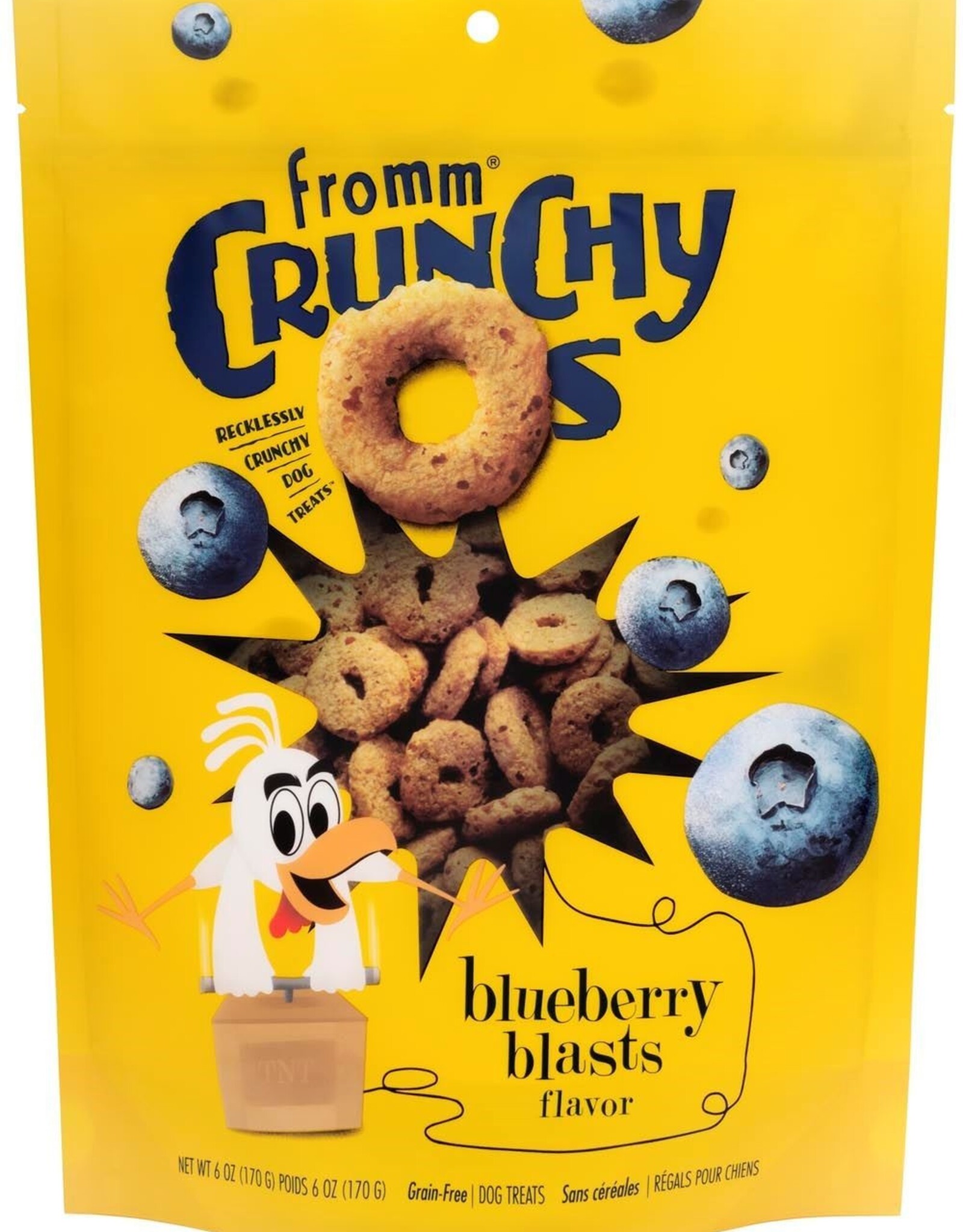 Fromm Family Fromm | Dog Treats Crunchy O's Blueberry Blast 6 oz