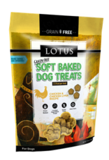 Lotus Lotus | Grain Free Soft Baked Dog Treats 10 oz Chicken & Chicken Liver Recipe