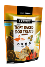 Lotus Lotus | Grain Free Soft Baked Dog Treats 10 oz Duck Recipe