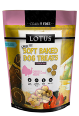 Lotus Lotus | Grain Free Soft Baked Dog Treats 10 oz Turkey & Turkey Liver Recipe