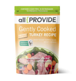 All Provide All Provide | Dog Frozen Gently Cooked Turkey 2 Lb