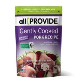 All Provide All Provide | Dog Frozen Gently Cooked Pork 2 Lb