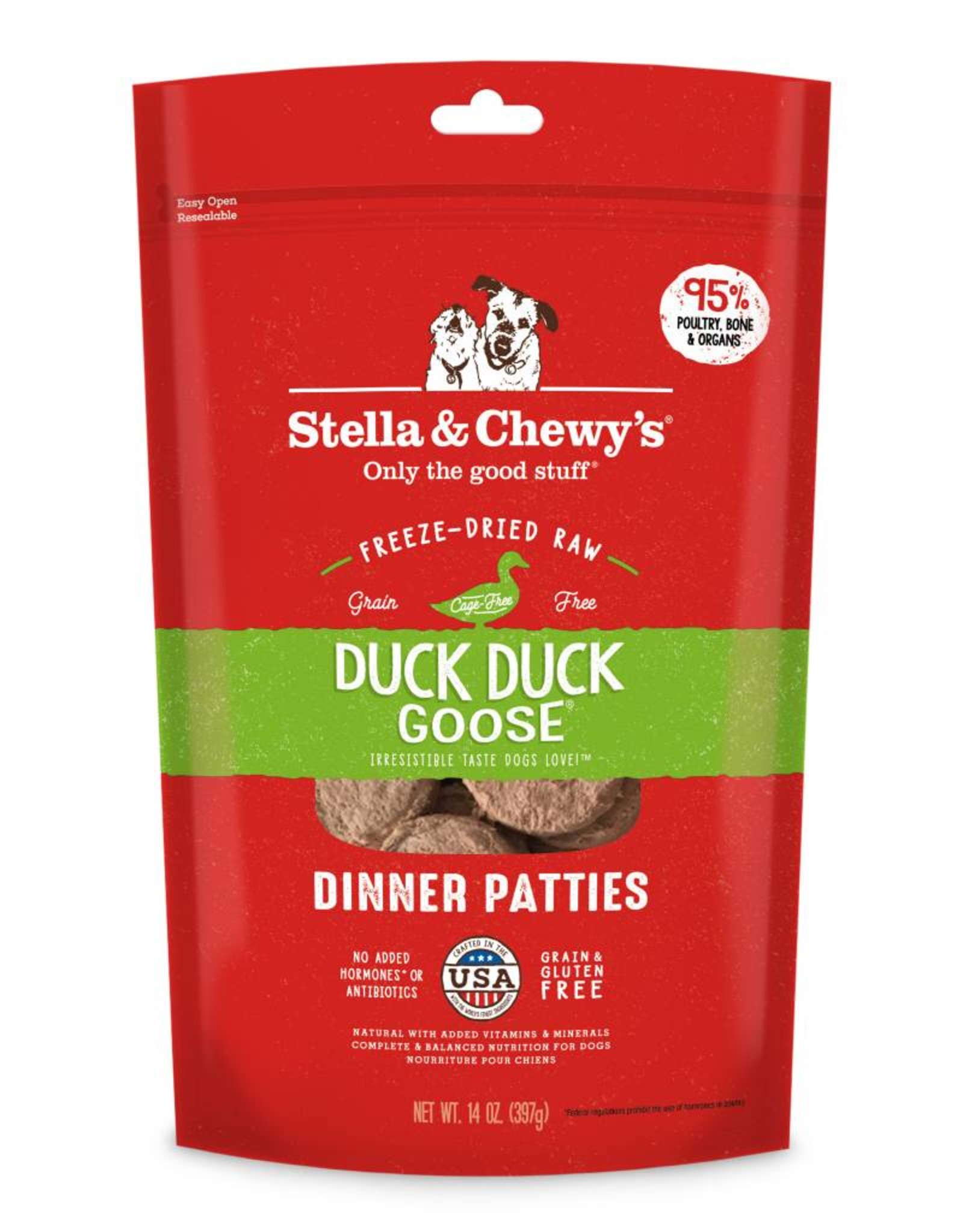 STELLA & CHEWY'S Stella & Chewy's | Freeze Dried Patties Duck Duck Goose