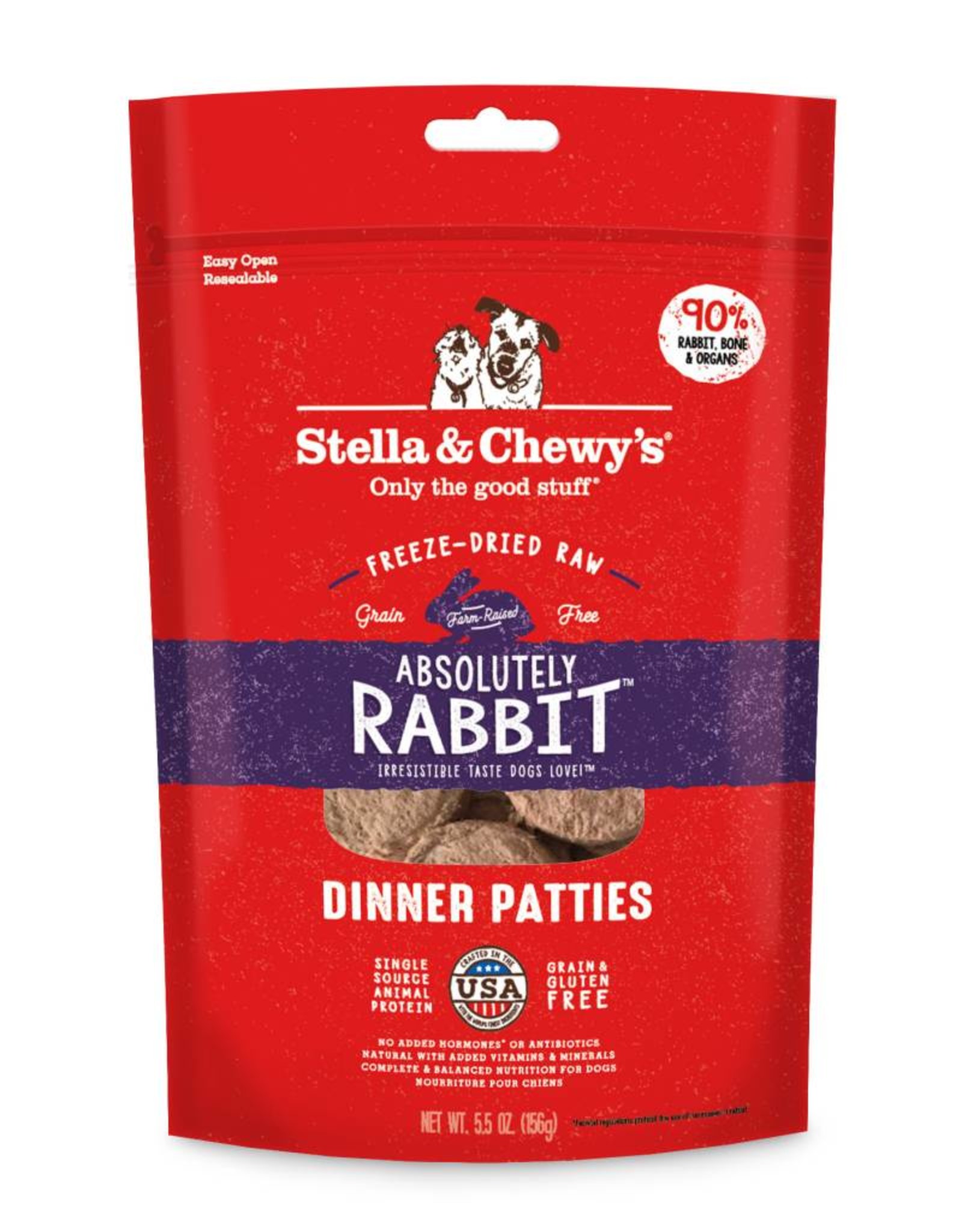 STELLA & CHEWY'S Stella & Chewy's | Freeze Dried Patties Absolutely Rabbit