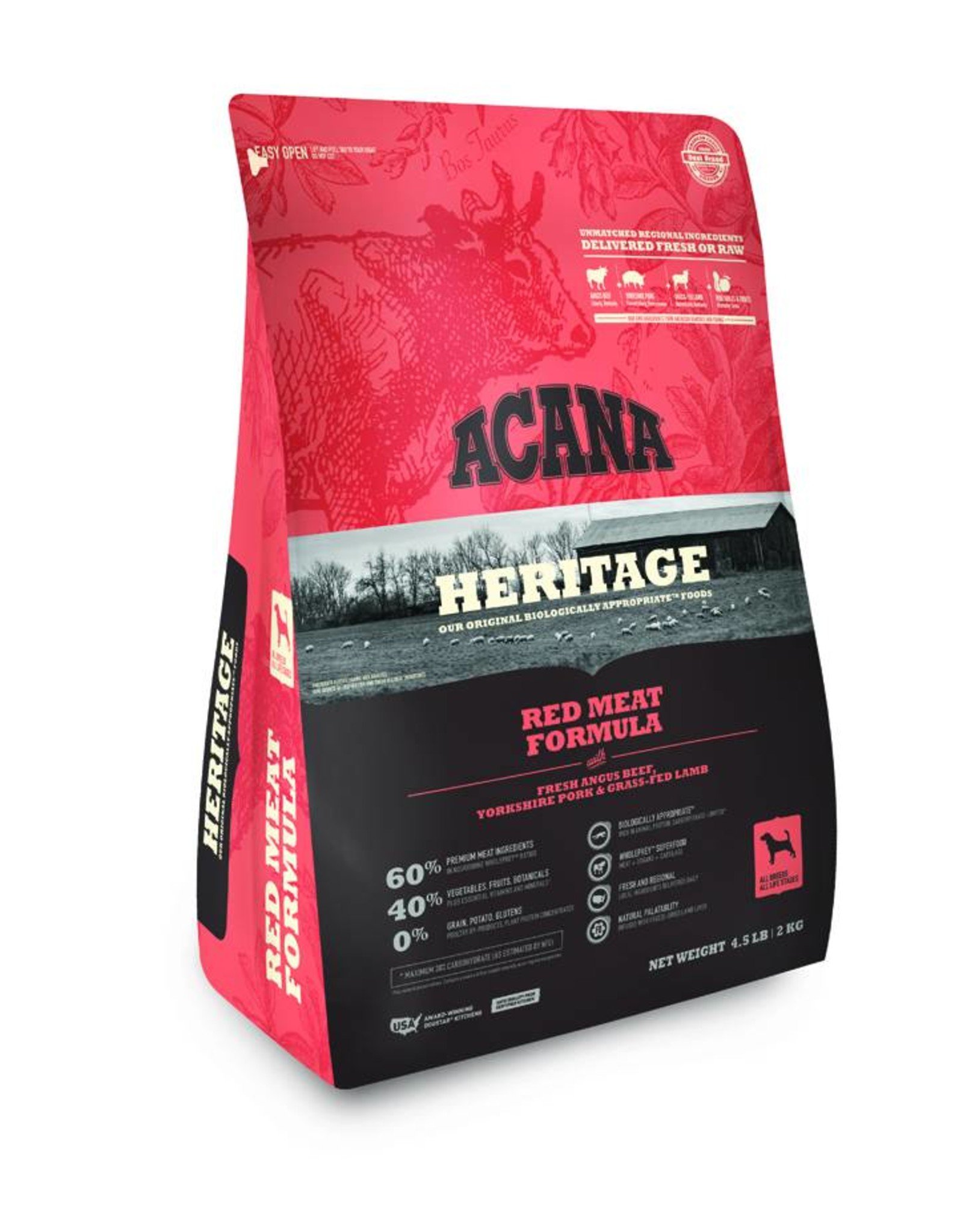 Acana Heritage Red Meats Formula Lucky Pet Dog Grooming, Westchase