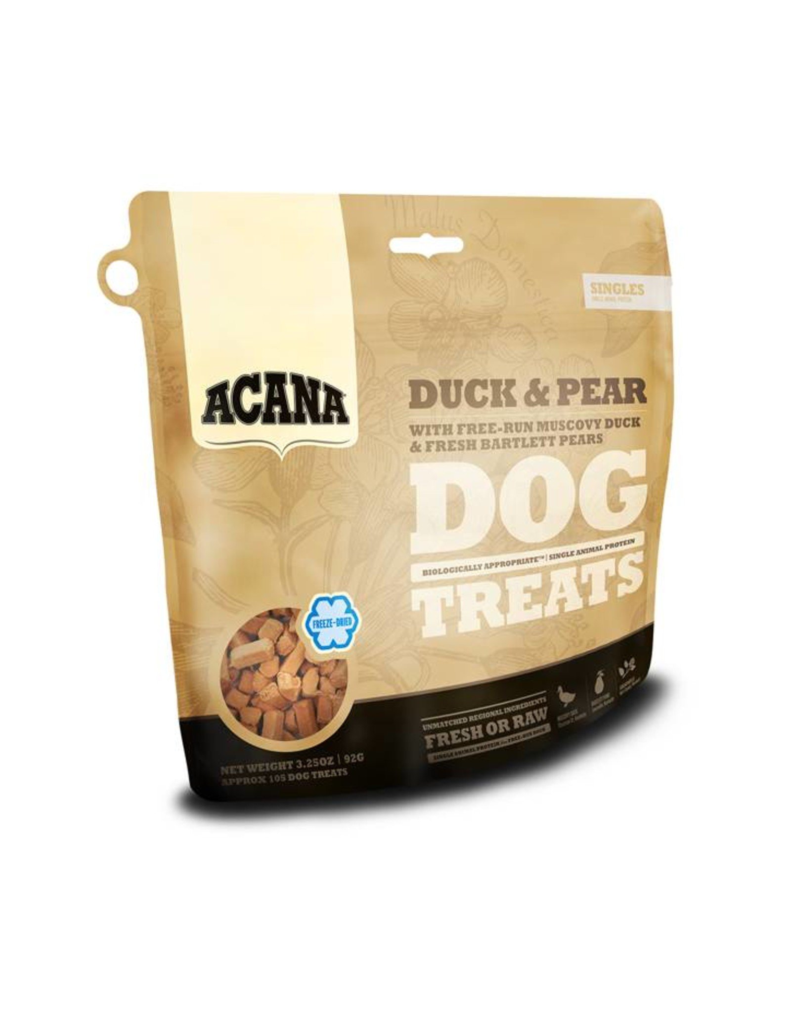 Acana Dog Treats | Duck & Pear - Lucky Pet Dog Grooming, Westchase