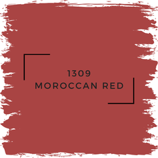 Benjamin Moore 1309 Moroccan Red