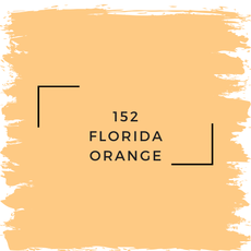 Benjamin Moore 152 Florida Orange