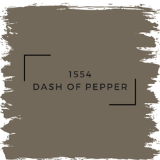 Benjamin Moore 1554 Dash Of Pepper