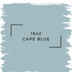 Benjamin Moore 1642 Cape Blue