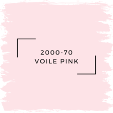 Benjamin Moore 2000-70 Voile Pink