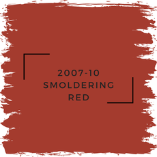 Benjamin Moore 2007-10 Smoldering Red
