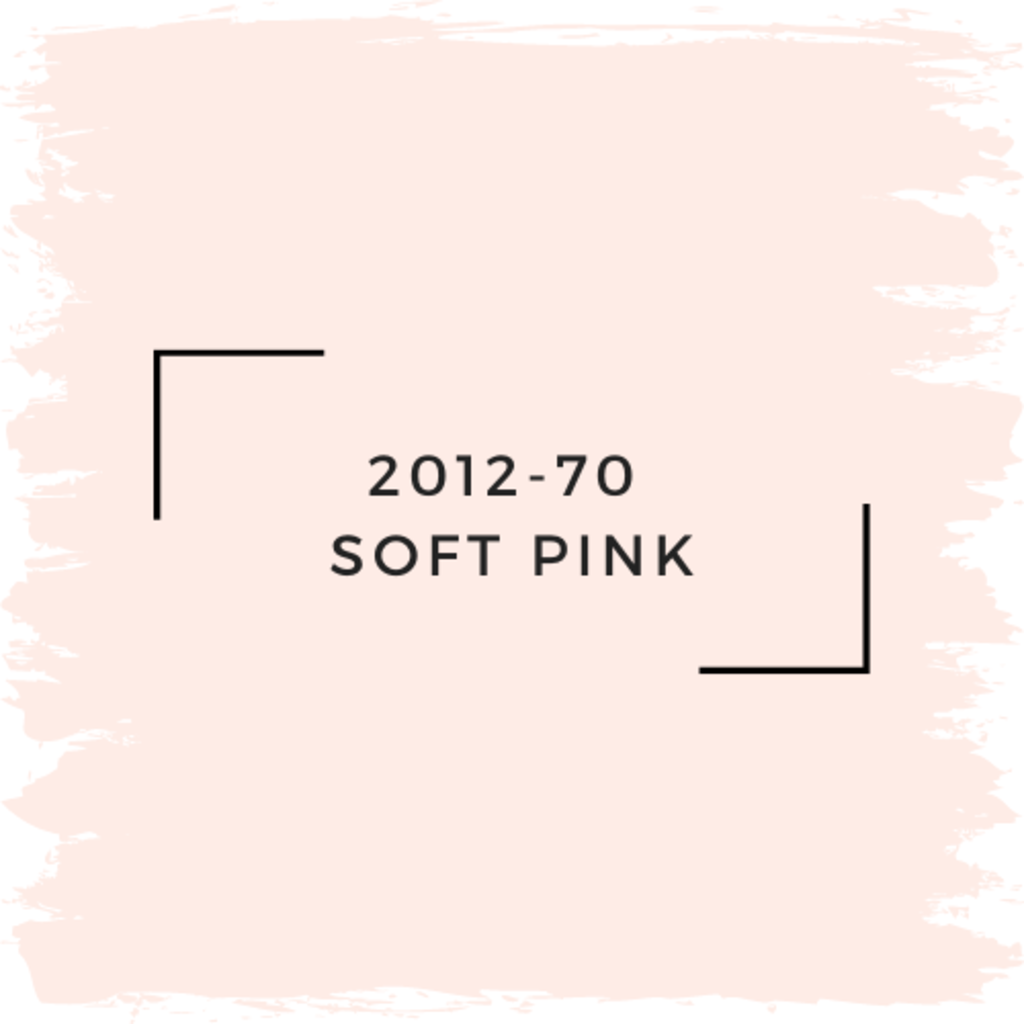 Benjamin Moore 2012-70  Soft Pink