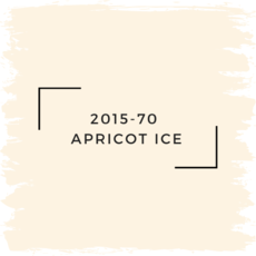 Benjamin Moore 2015-70  Apricot Ice