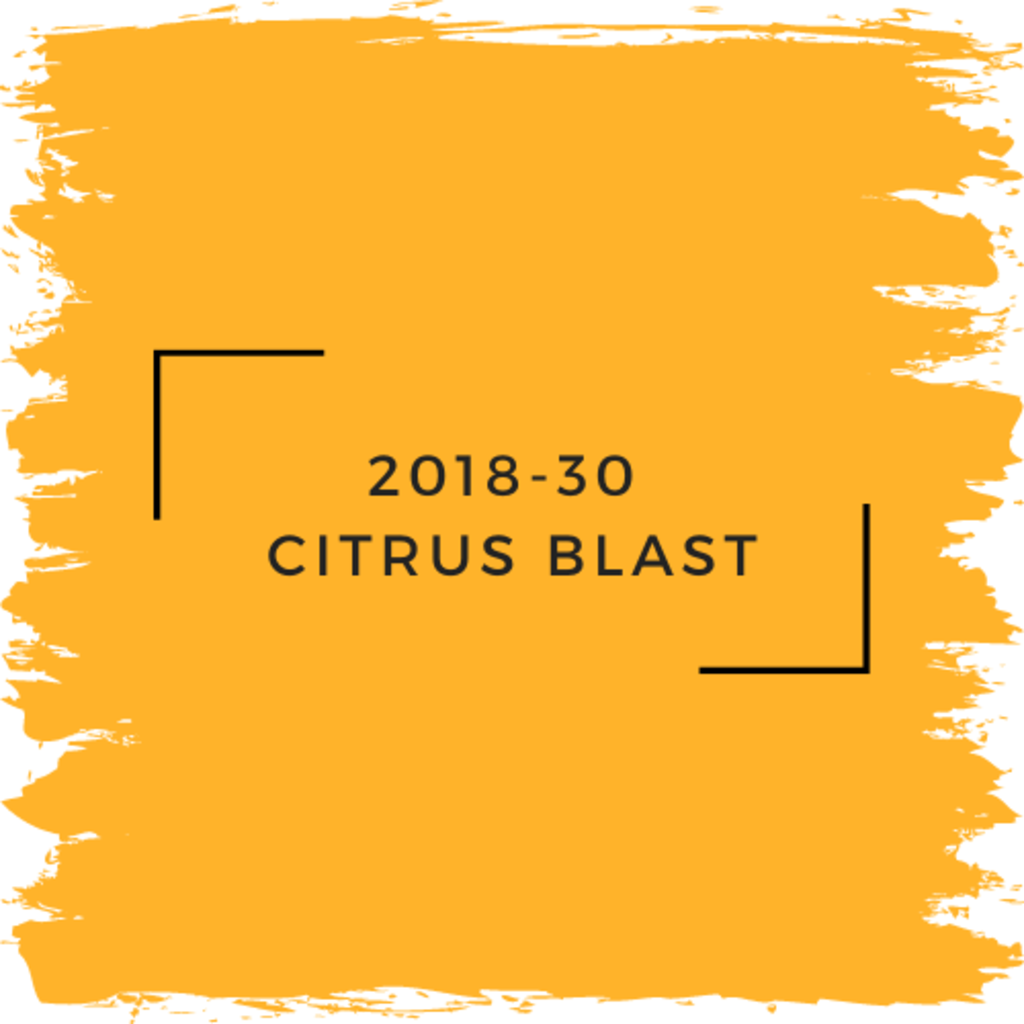 Benjamin Moore 2018-30  Citrus Blast