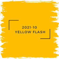 Benjamin Moore 2021-10  Yellow Flash
