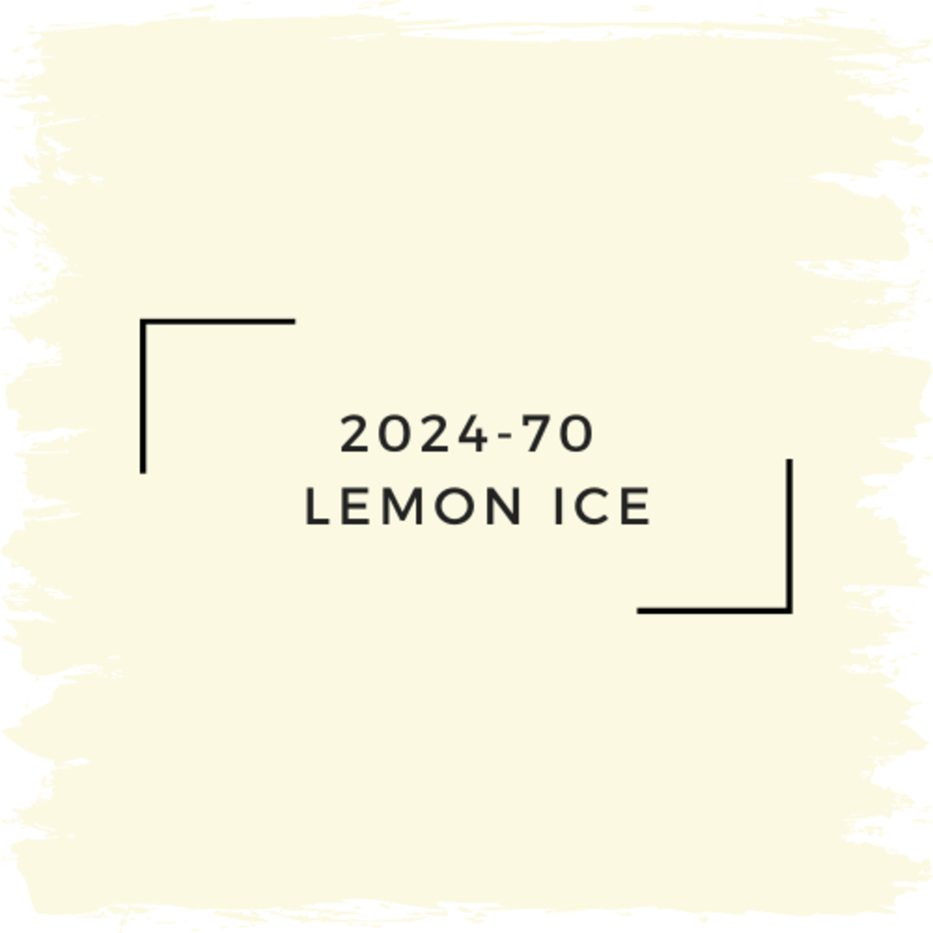 Benjamin Moore 2024-70  Lemon Ice